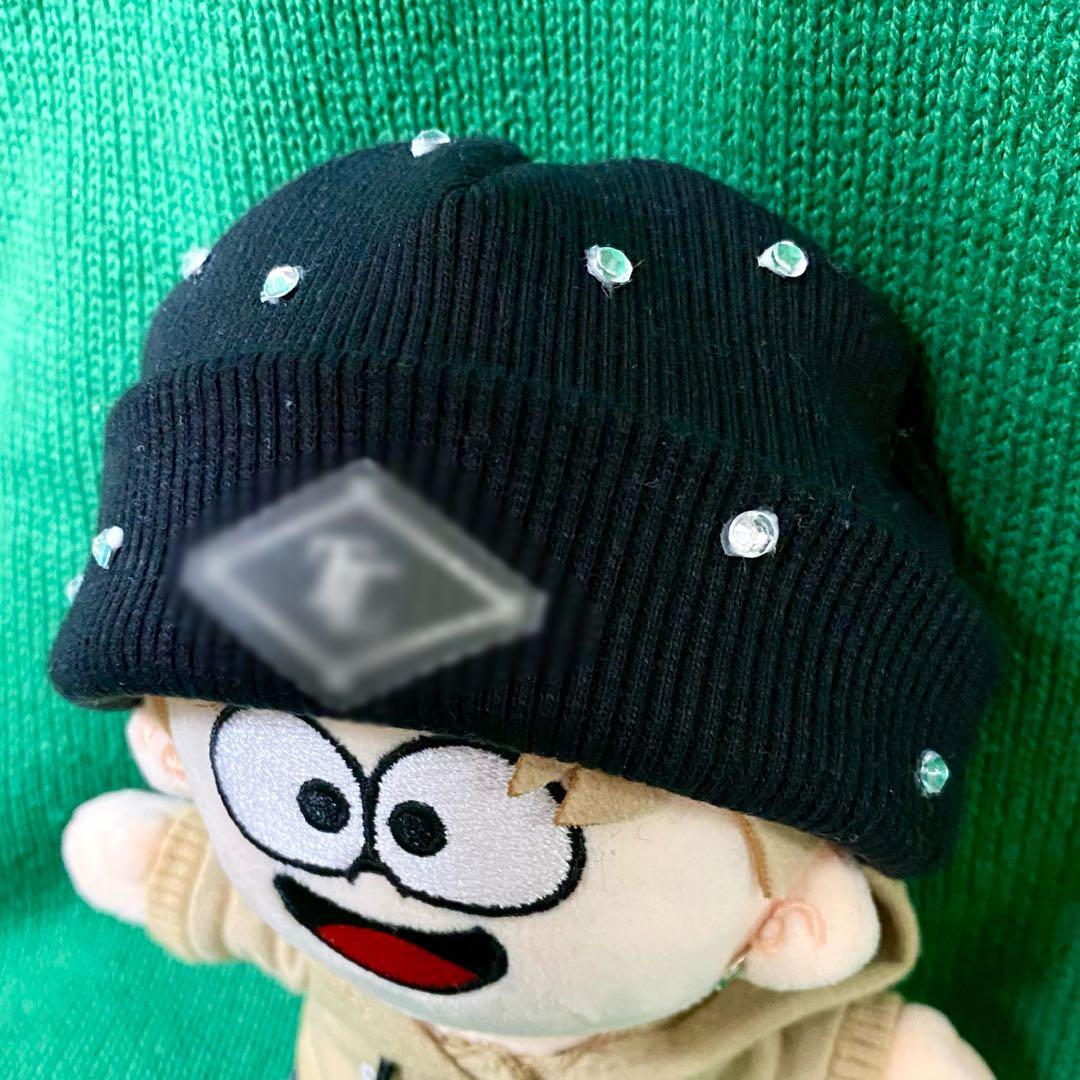 timelesz 2個セット ビジュー付き ロゴニット帽タイムレスタムぬい松島