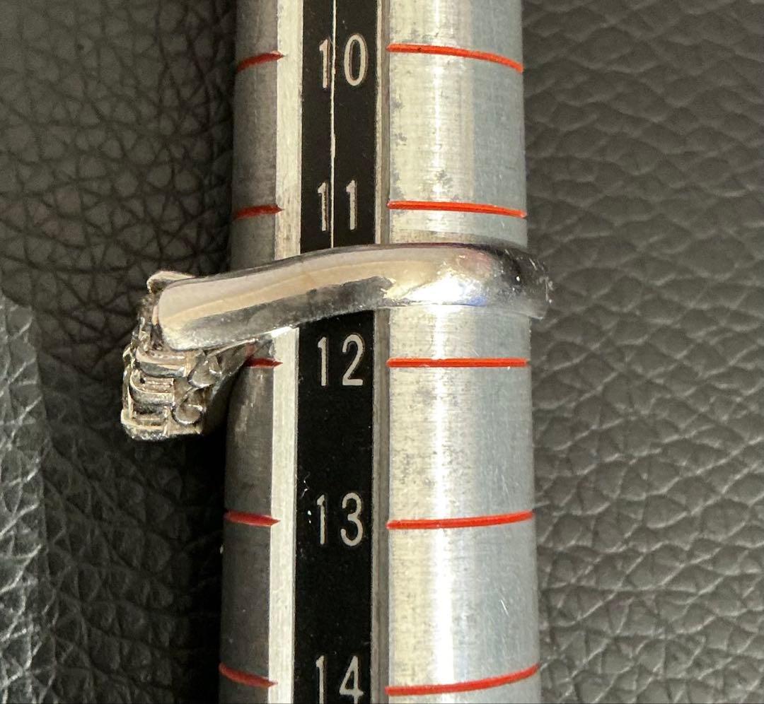 w*d様 刻印有り！本物保証！PT900ダイヤ58ct Vリング！になり