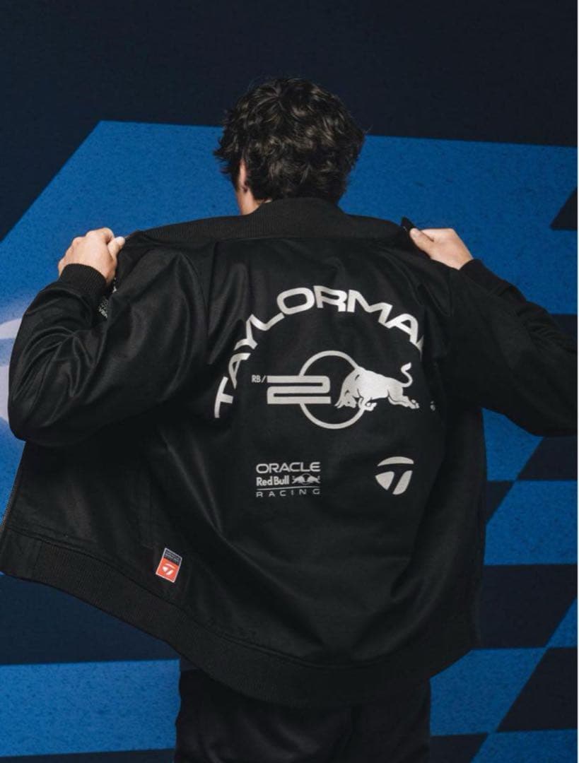 テーラーメイド× レッドブルメカニックジャケット M NWT TaylorMade Red Bull Collaboration Mechanic Jacket L Black