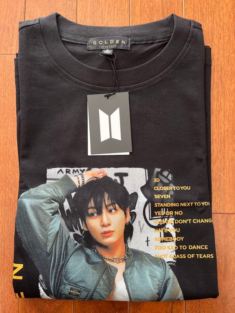 BTS ジョングク ゴールデン 長袖Tシャツ