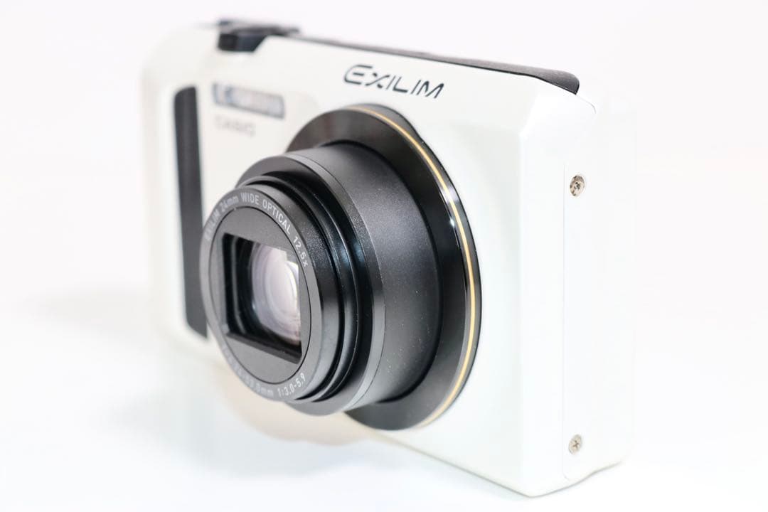 □ 極美品 □ カシオ CASIO EXILIM EX-ZR300 ホワイト - メルカリ