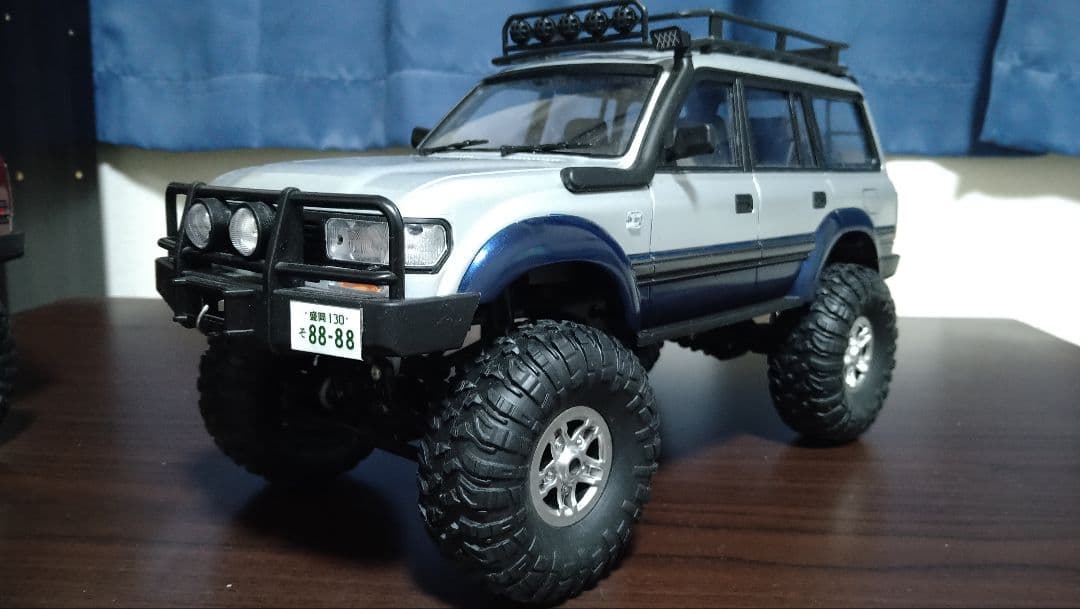 WPL C24改 C54..1 ランクル80ボディ搭載 製作車 1/16 - メルカリ