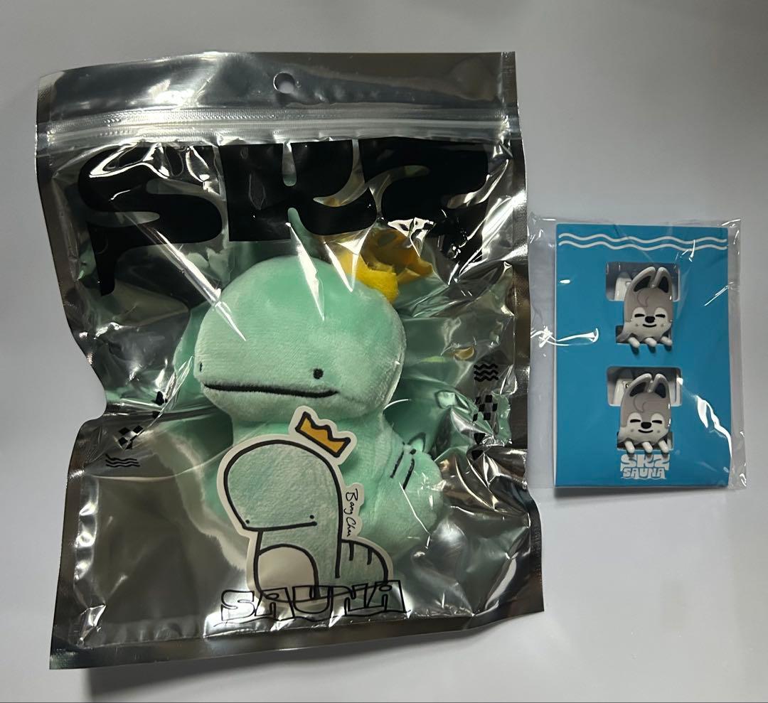 stray kids スキズ サウナ ポップアップ バッグチャーム バンチャン