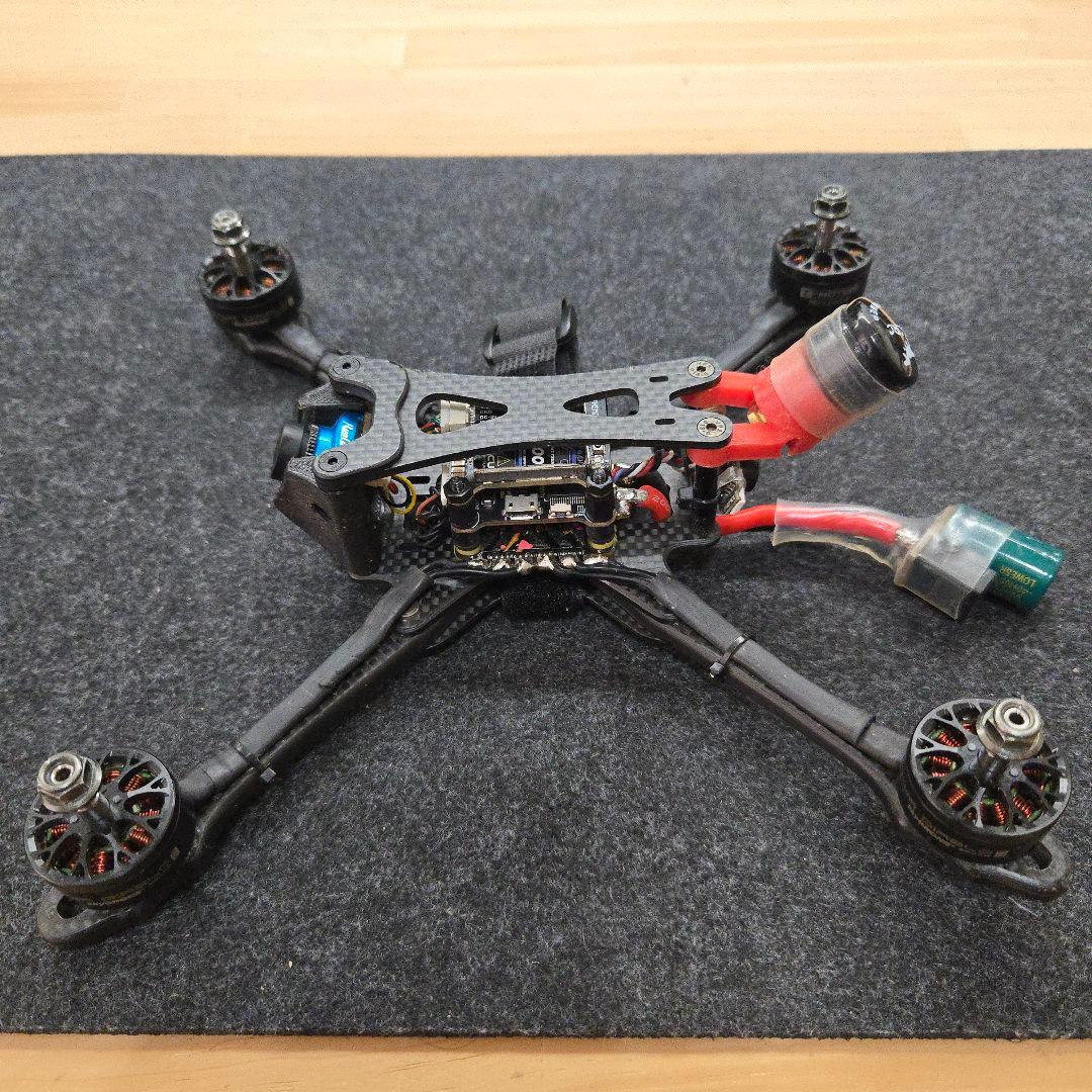 【自作レースドローン】5インチ　レーシング　フリースタイル　 クワッドコプター