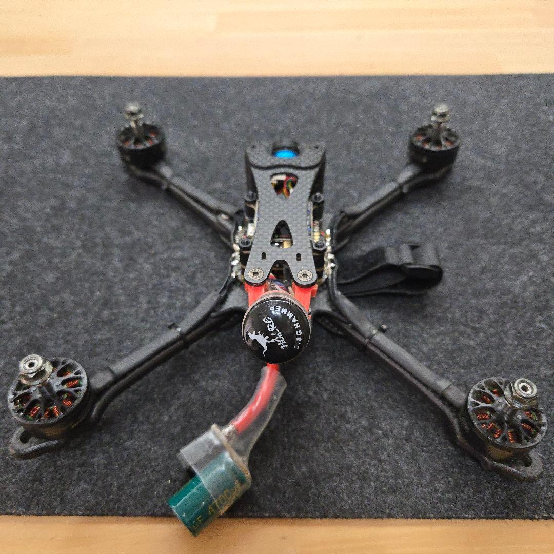 【自作レースドローン】5インチ　レーシング　フリースタイル　 クワッドコプター