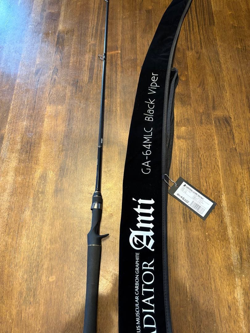 （美品）レイドジャパン　グラディエーターアンチ ブラックバイパー 楽天市場】レイドジャパン グラディエーター アンチ ブラックバイパー