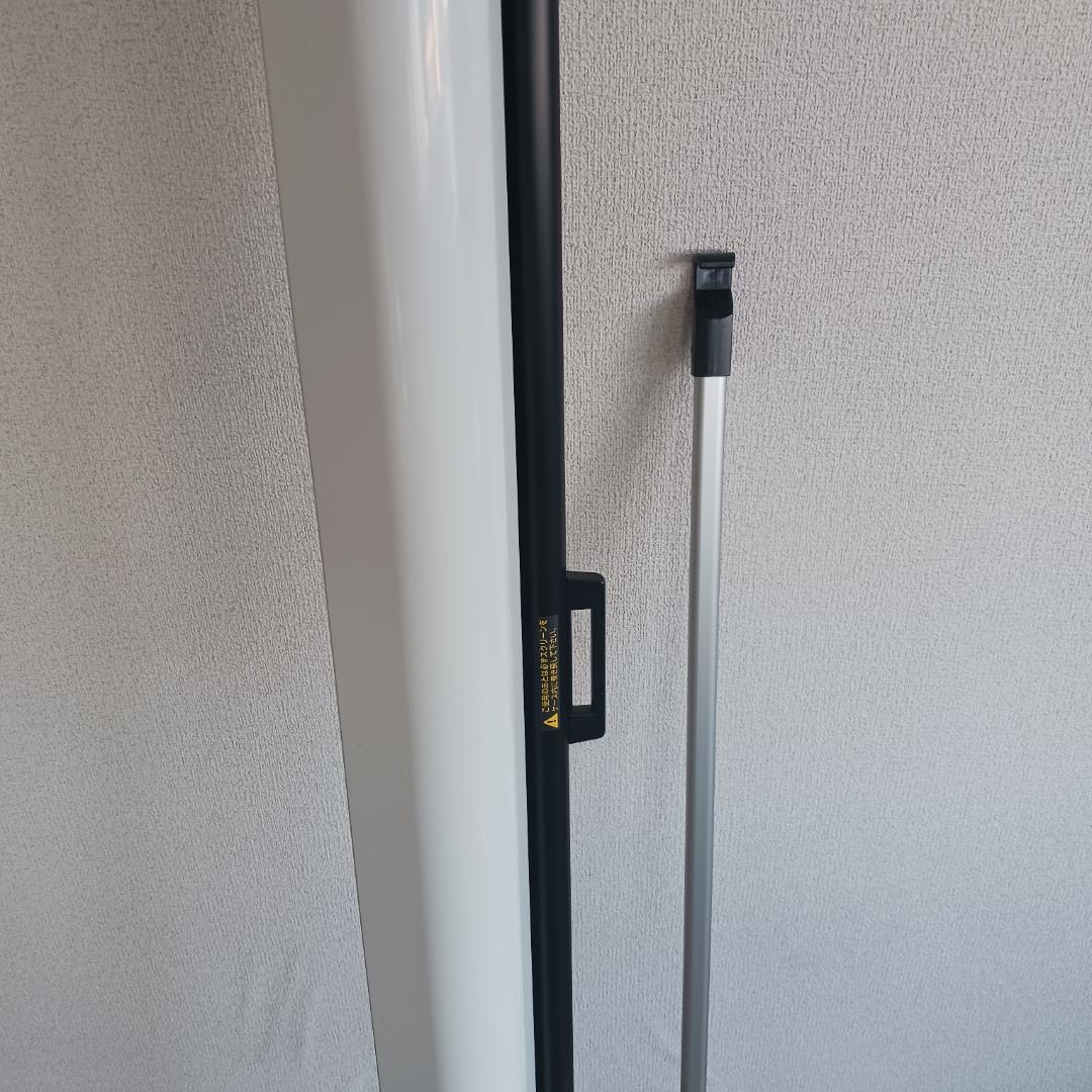 IZUMI 80インチ スプリングロールスクリーン IS-S80W 開封品