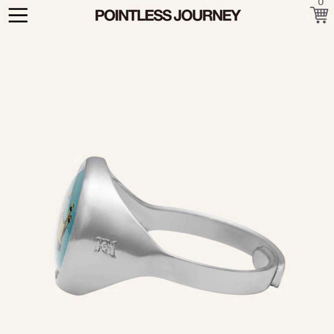 未使用】POINTLESS JOURNEY トイリング クラウンライトブルー - メルカリ