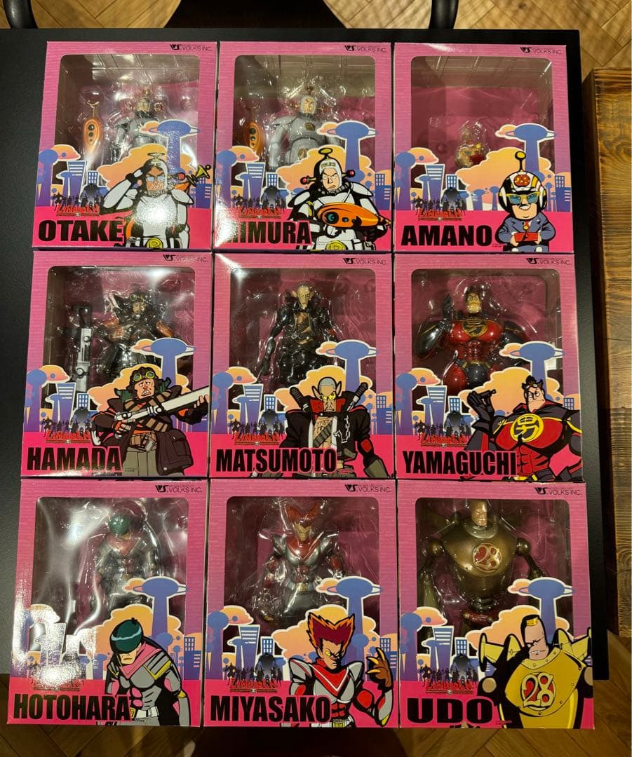 リンカーン　9人セット　フィギュア　未開封