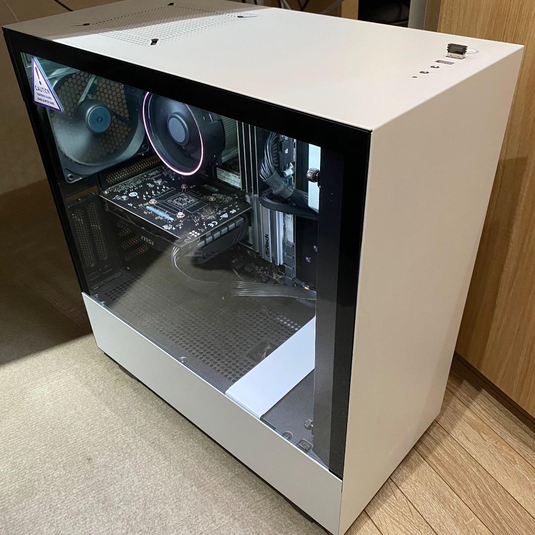 中古自作PC CPU3.7GHz メモリ32GB SSD1TB+HDD4TB 中古 自作PC(Ryzen 7 7800X3D/32GB/SSD1TB/なし/RTX4080 SUPER 16GB/OS