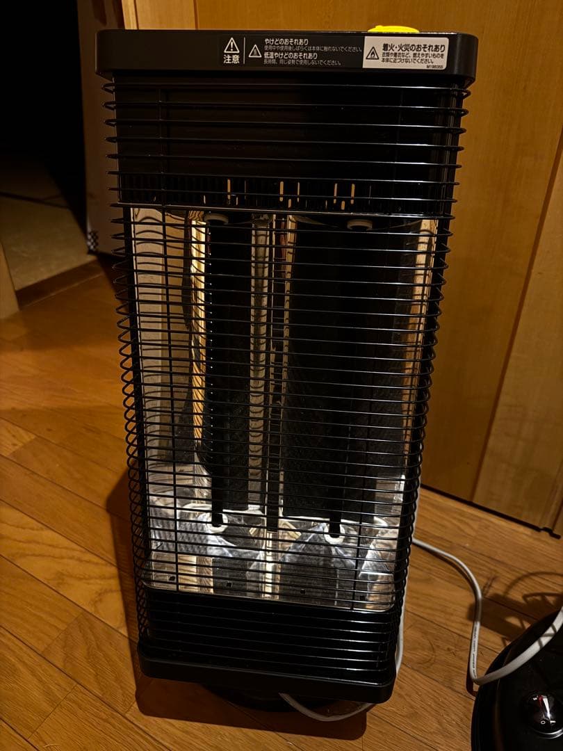 超美品　ERFT11XS-T CERAMHEAT セラミックヒーター 遠赤外線暖房機 セラムヒート ブラウン ERFT11YS-T [シーズヒーター