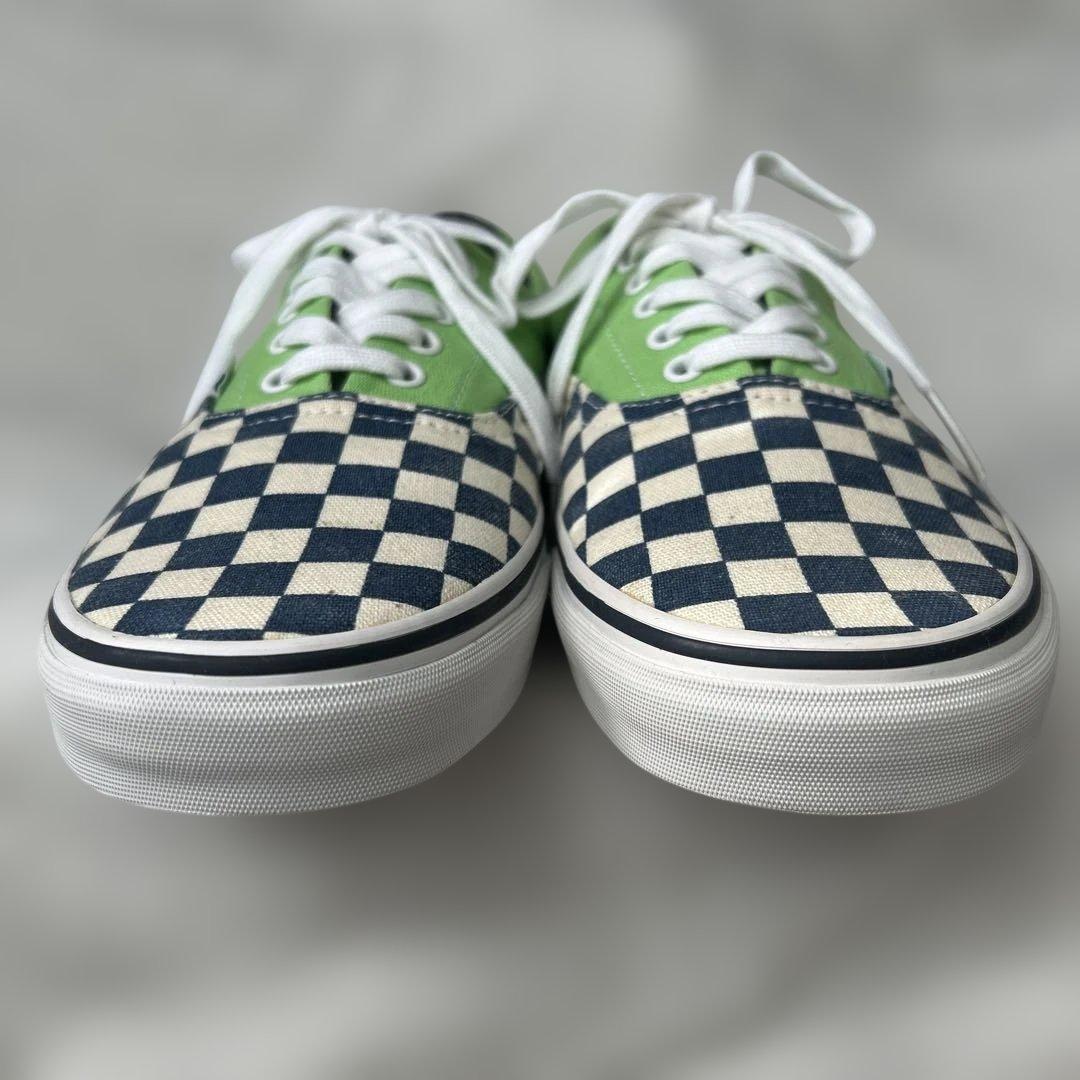 VANS Era Van Doren チェッカー/グリーン 27.5cm