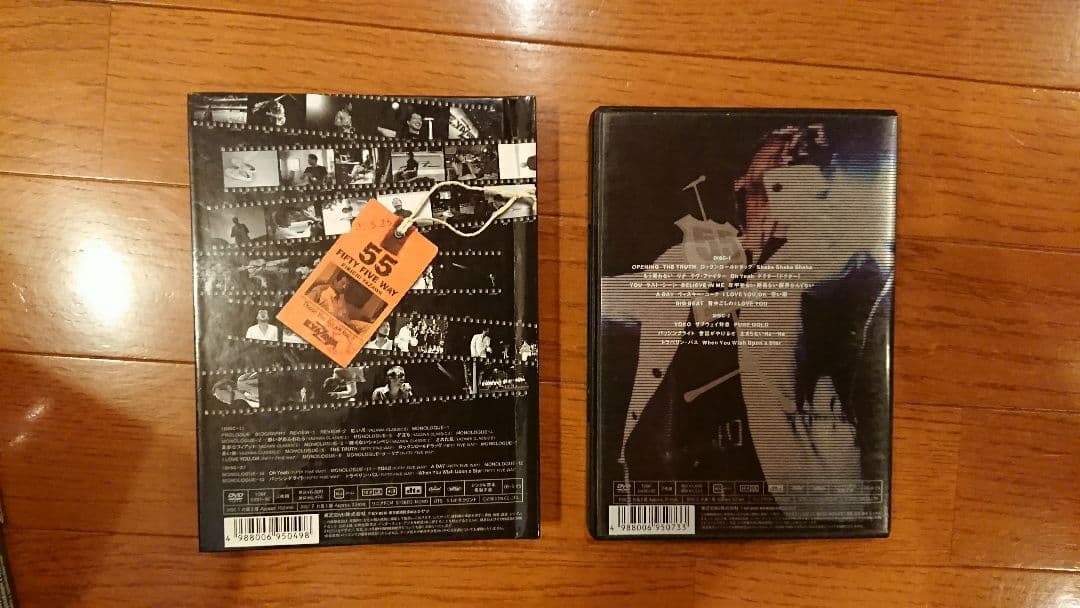 矢沢永吉 初回限定版 2枚 FIFTY FIVE WAY & 武道館 DVD