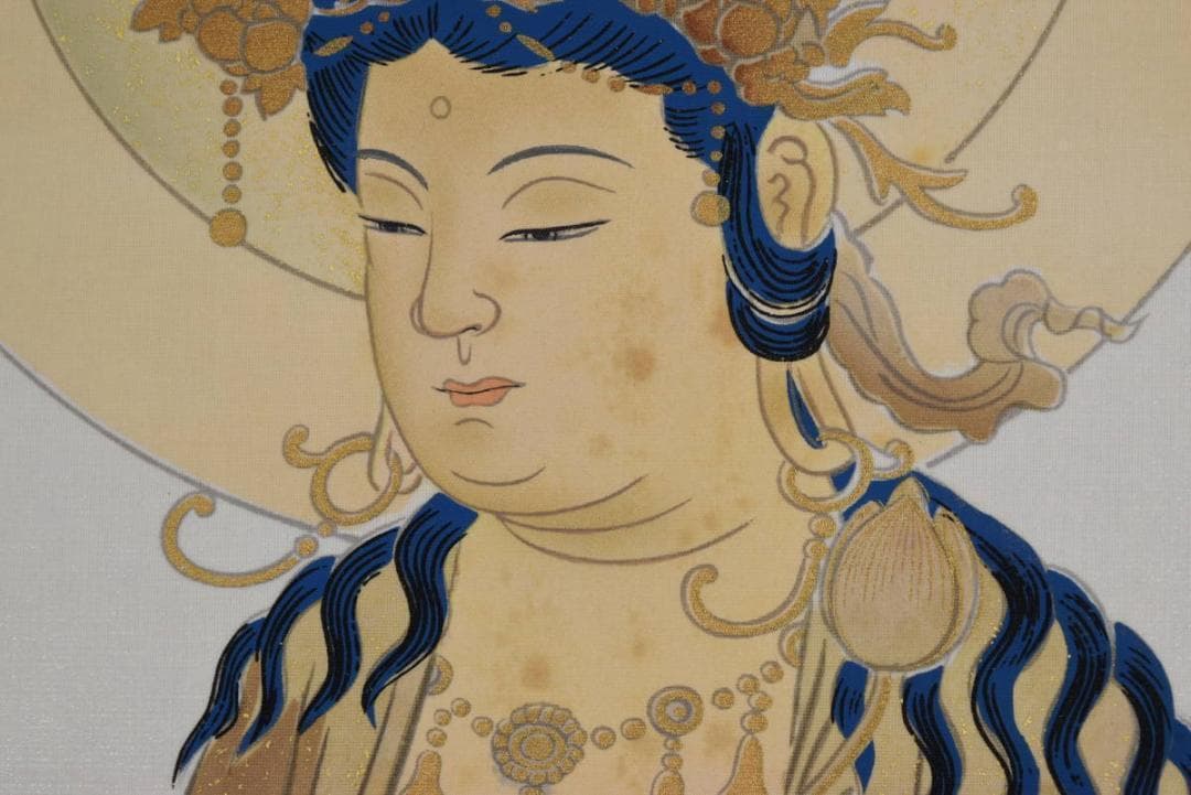 【真作】西国 三十三ヶ所集印肉筆掛軸/掛軸/名家伝来/AA-724