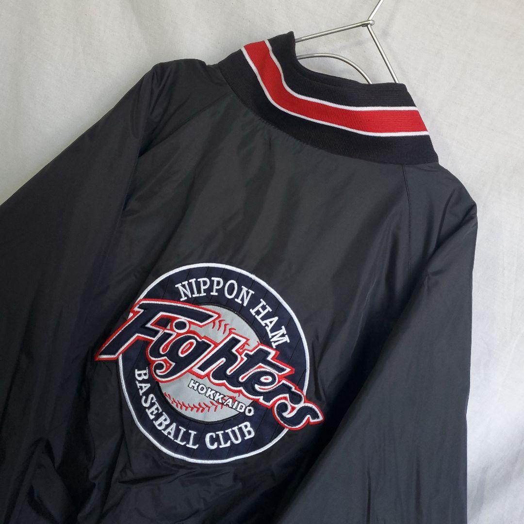 北海道日本ハムファイターズ 野球 ジャパンー黒 スタジャン 復刻 旧
