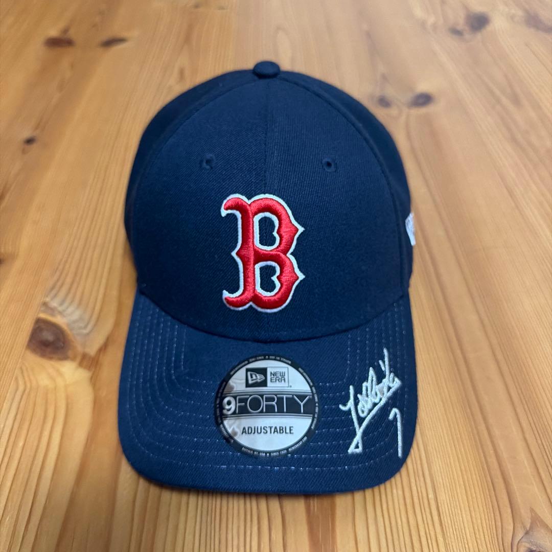 吉田正尚選手キャップ ボストンレッドソックス - メルカリ