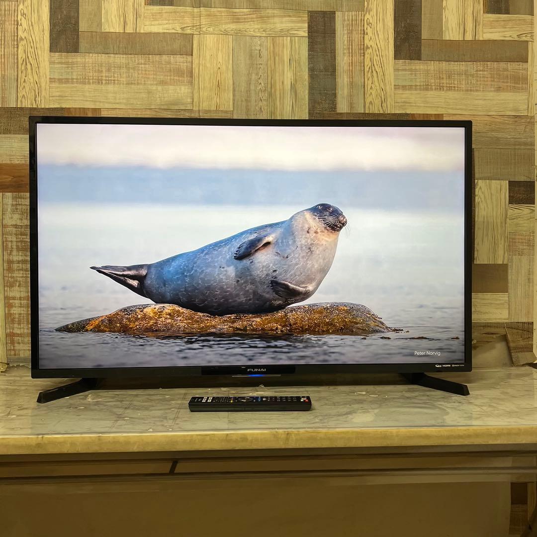 スポーツバカ☆大掃除中 受渡専用FUNAI 43V型4KTV 録画機能付YouT