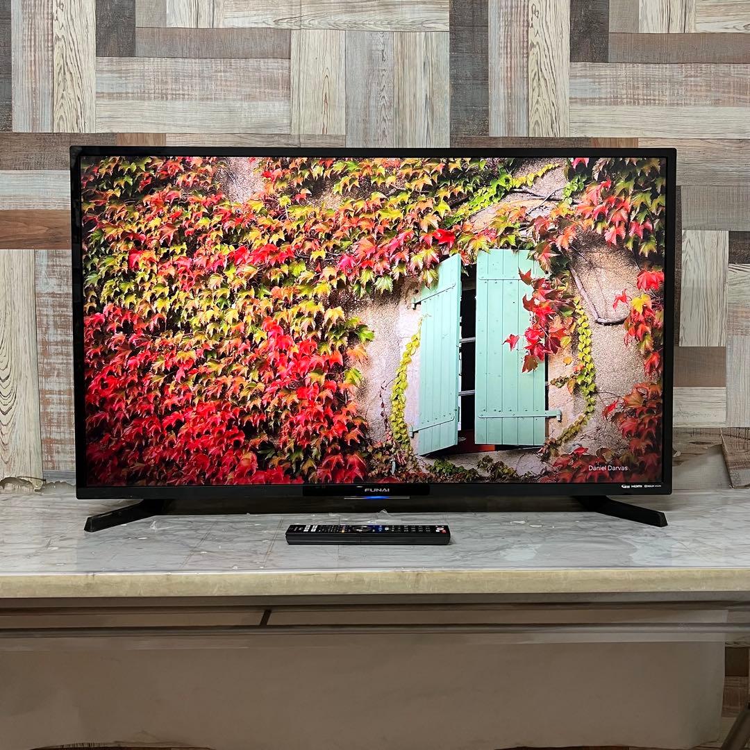 スポーツバカ☆大掃除中 受渡専用FUNAI 43V型4KTV 録画機能付YouT