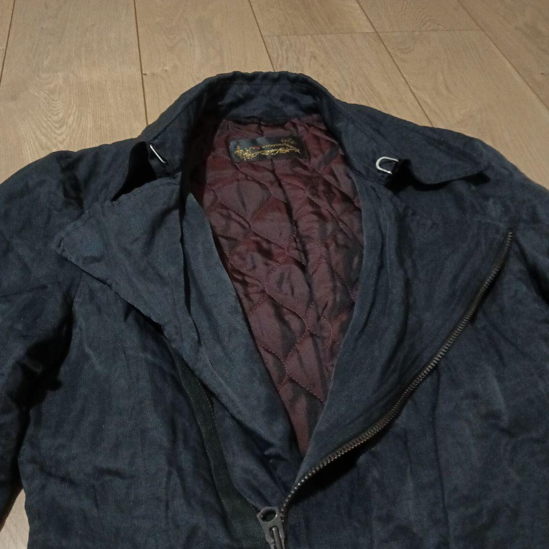 y2k00sキョウジマルヤマkyoji maruyamaシワ加工トレンチコート