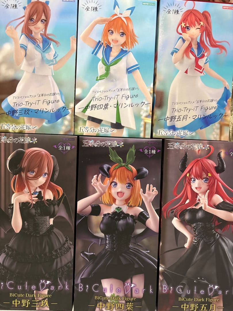 五等分の花嫁 フィギュア まとめ売り① 15体 - メルカリ