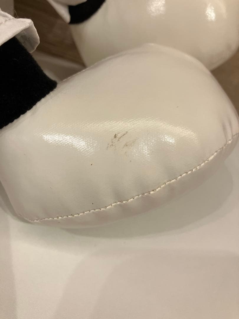 タグ付き ビックバンドビート ミッキー ぬいぐるみ 白タキ