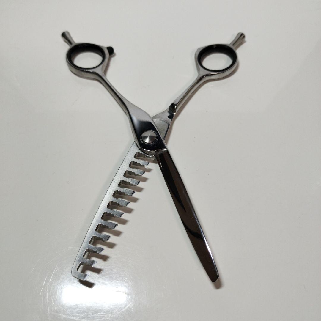 3本セットステンレス製セニングシザー シザーズジャパン Grow セニングシザー 35％ シルバーの卸・通販