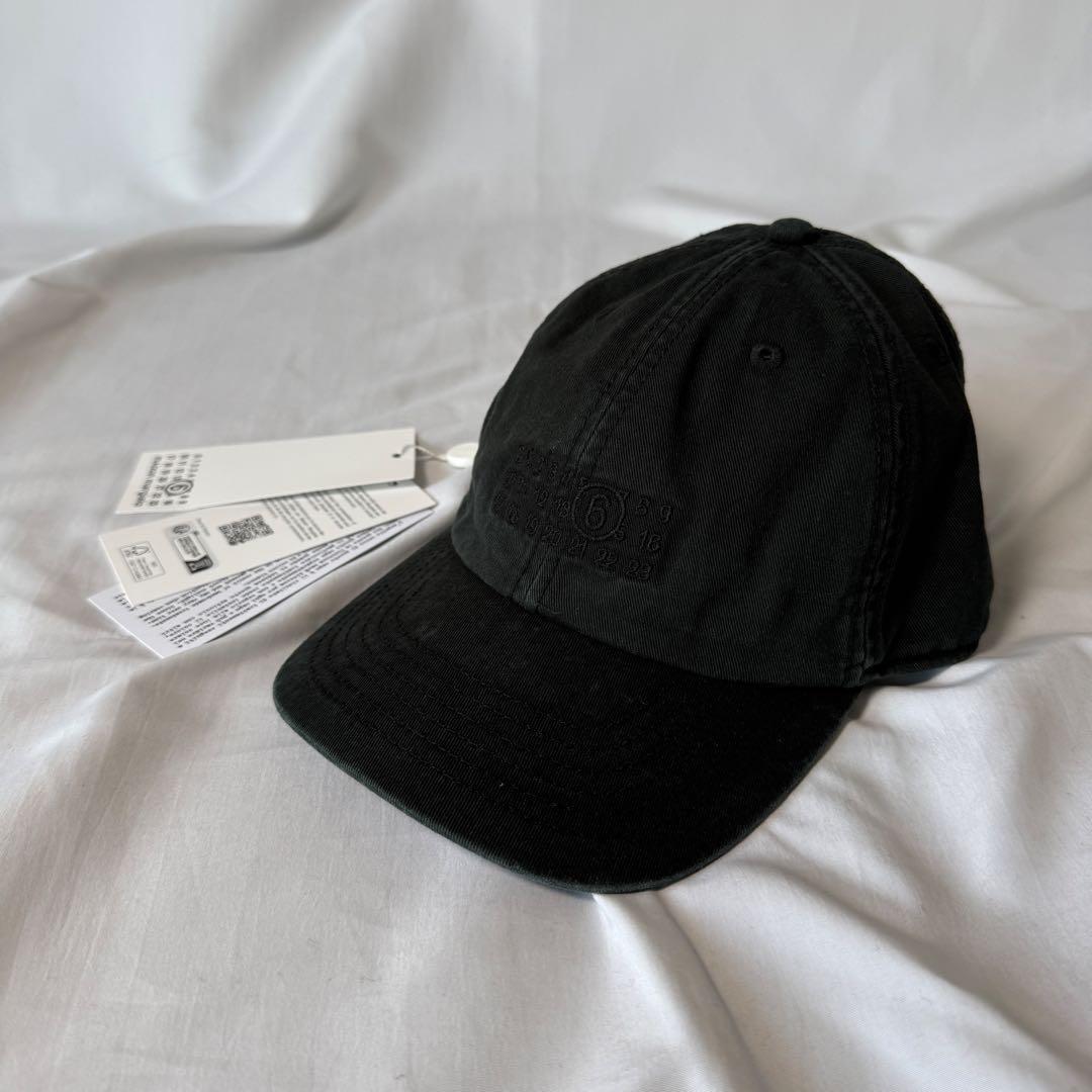 MM6 Maison Margiela キャップ ブラック M - メルカリ