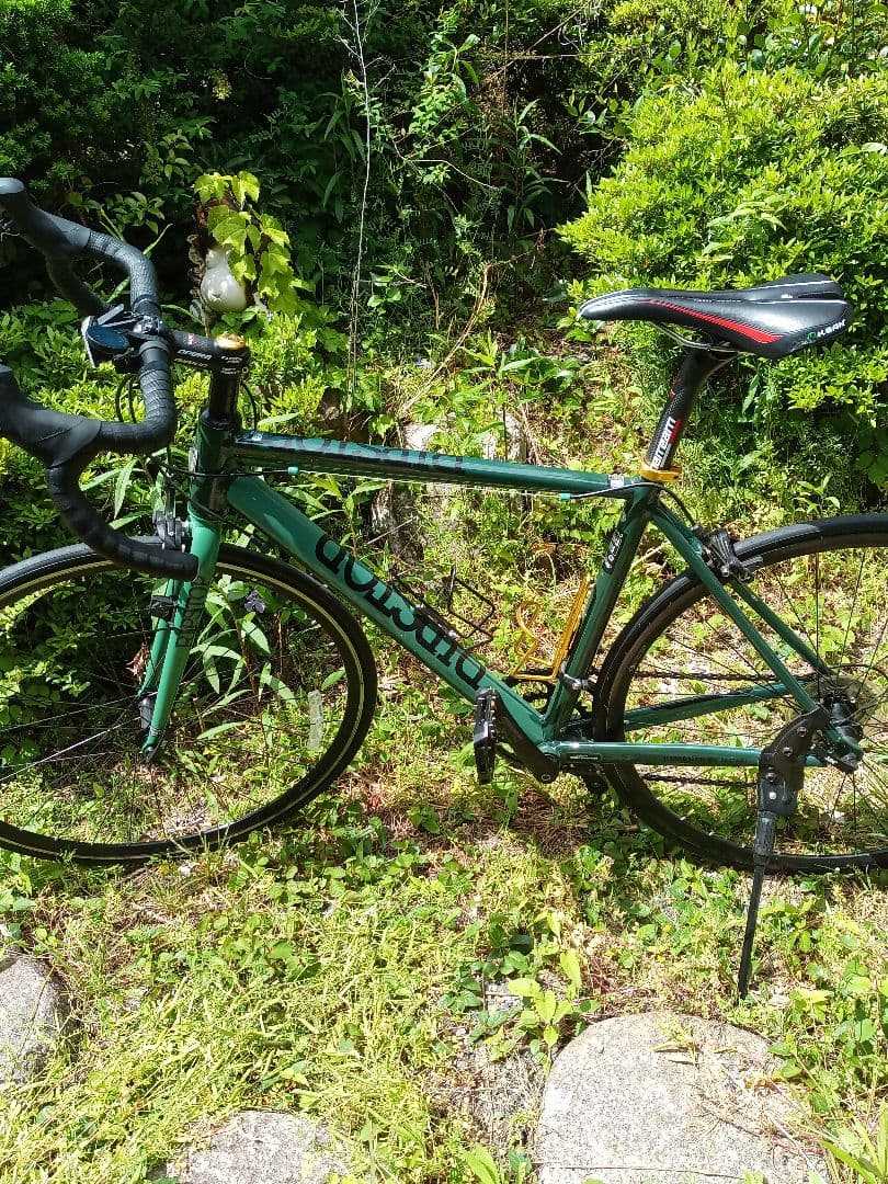 グリーン ロードバイク 700C Amazon | 自転車 通販 T-STREET-8D アーミーグリーン クロスバイク