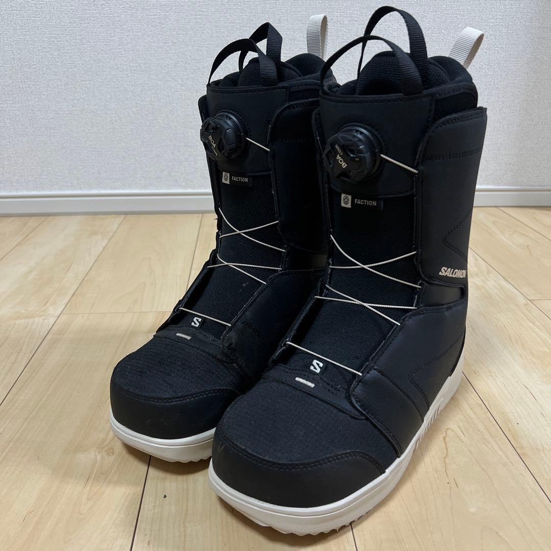 【23-24モデル_美品】SALOMON FACTION BOA 27.5cm