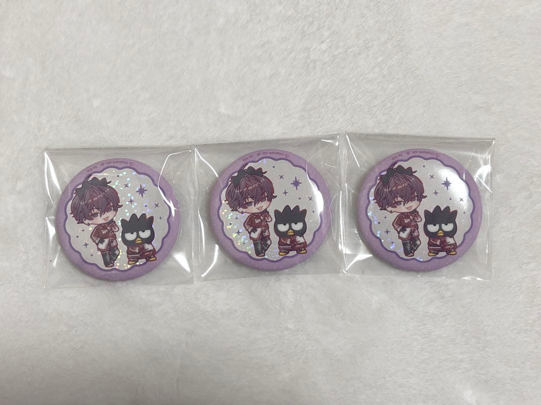 にじさんじ Oriens サンリオ キラキラ缶バッジ 佐伯イッテツ - メルカリ