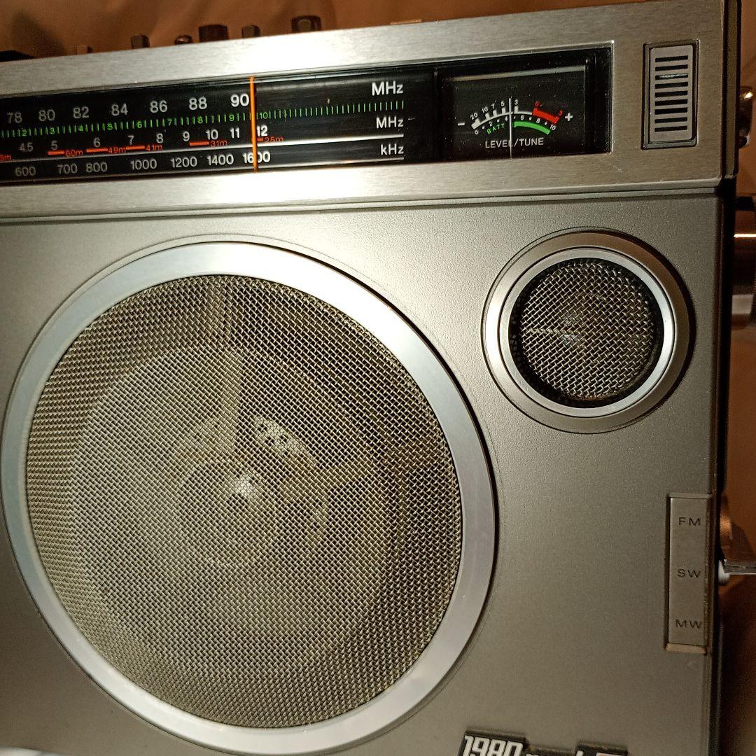 SONY ラジカセ CF-1980V 動作品。 電源ケーブル付き - メルカリ