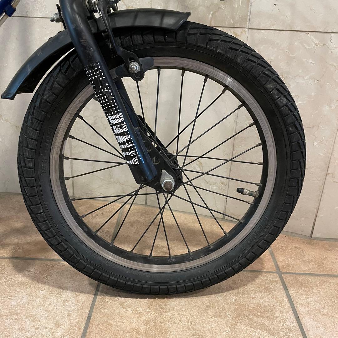 DUALLY 子供用自転車 16インチ アサヒサイクル スタンド付き - メルカリ