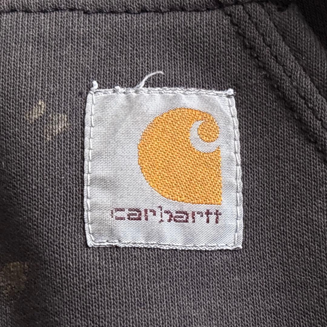 00's□カーハート【XL】アクティブジャケット スウェット フェード