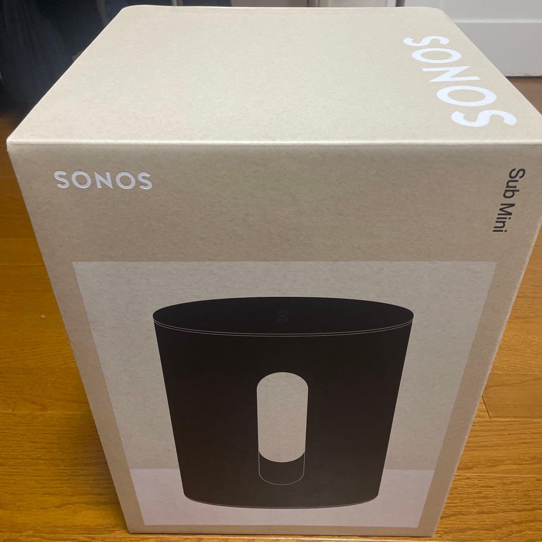 SONOS Sub Mini ブラック サブウーファー Sub Mini: The Compact Subwoofer with Big Bass | Sonos