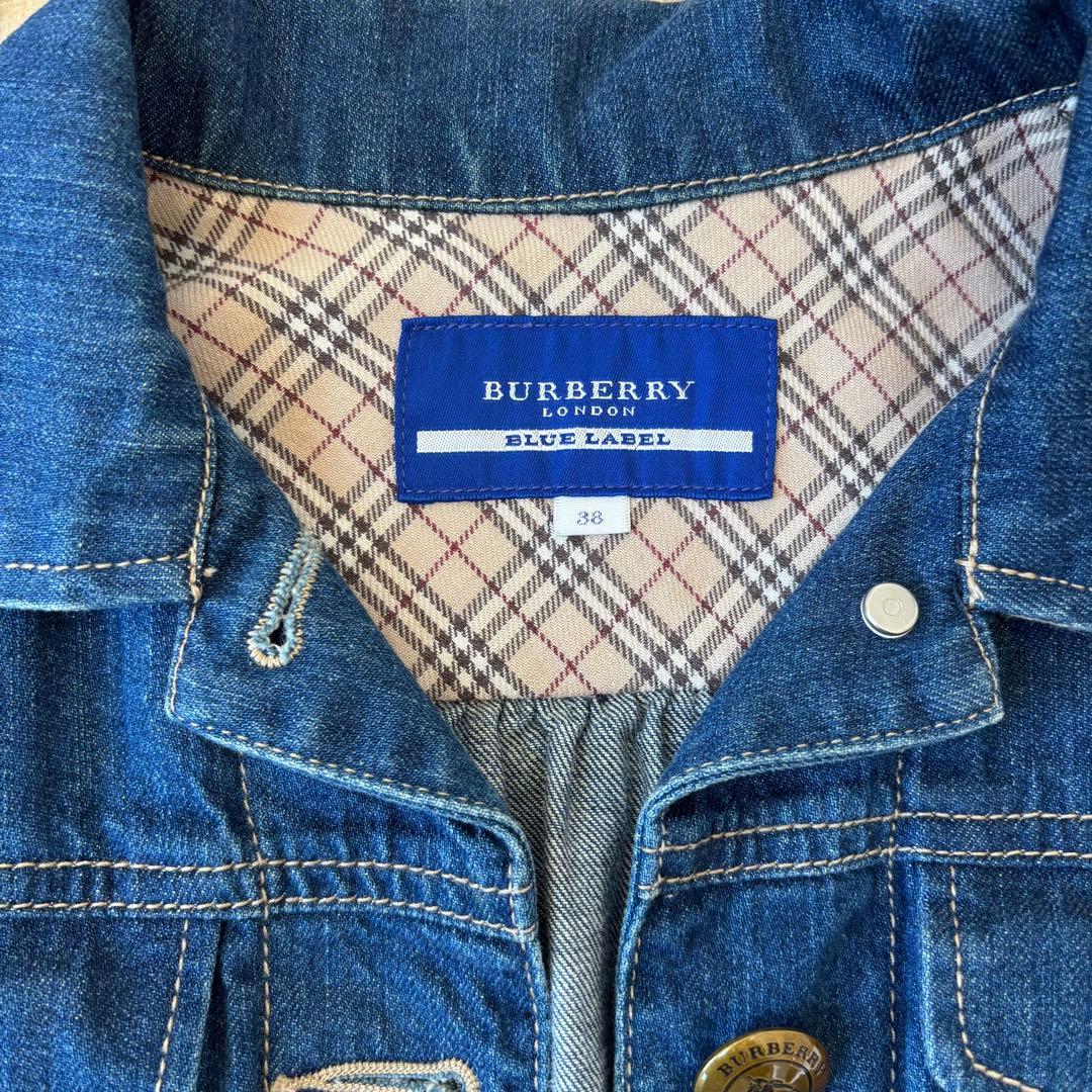 BURBERRY ブルーレーベル デニムジャケット 38 - メルカリ