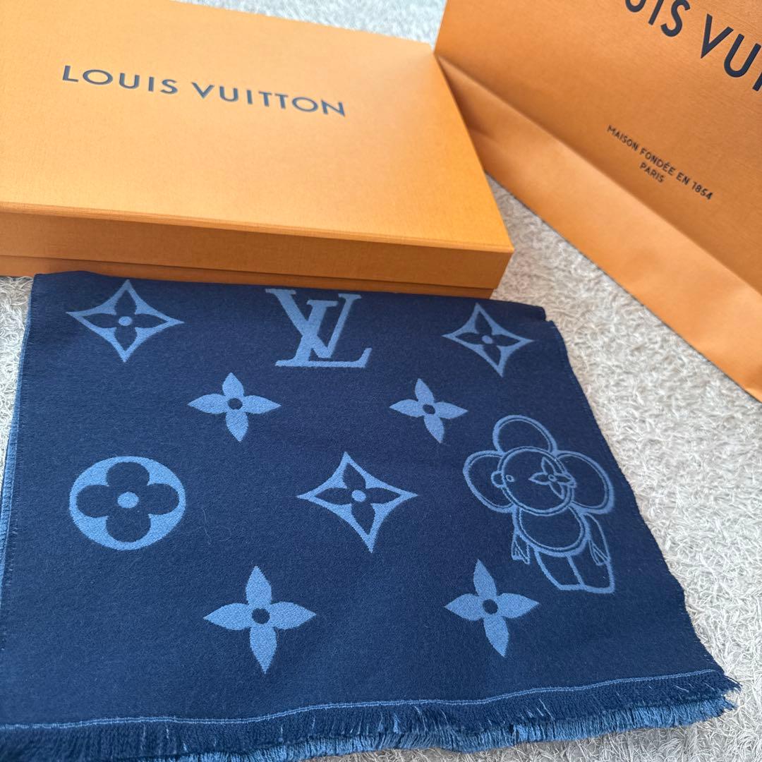 LOUIS VUITTON ウール マフラー モノグラム 中古・古着通販】LOUIS VUITTON (ルイ ヴィトン) モノグラムクラシック