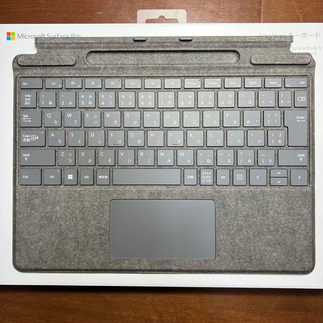純正】 surface Pro Signature キーボード ジャンク箱付き - メルカリ