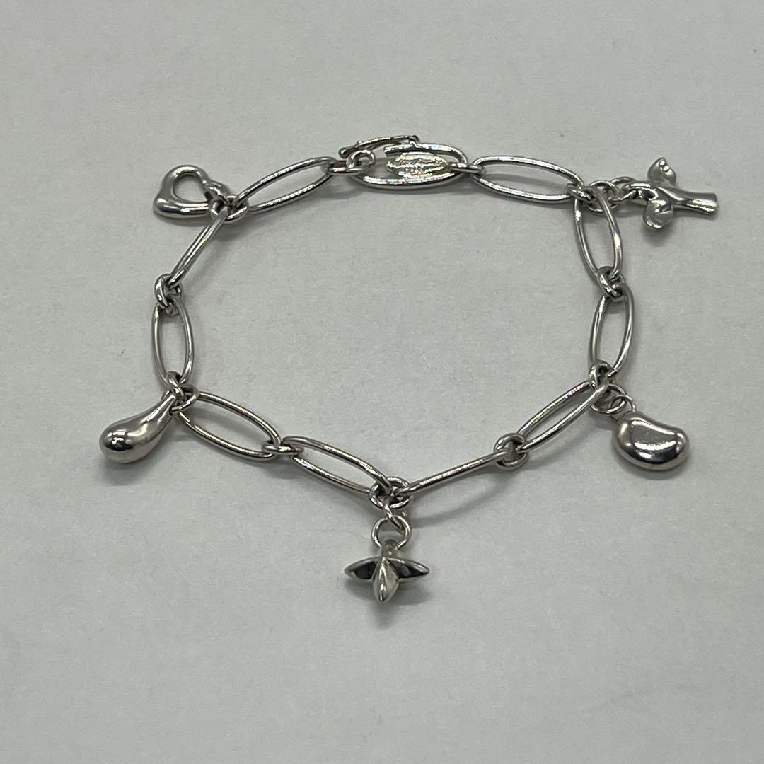 ティファニー TIFFANY エルサペレッティ 5チャーム ブレスレット 希少