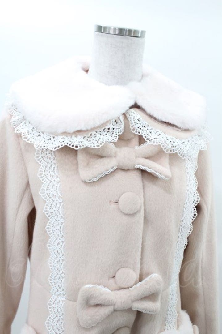 axes femme kawaii スノー ドルチェ コート ピンク - メルカリ