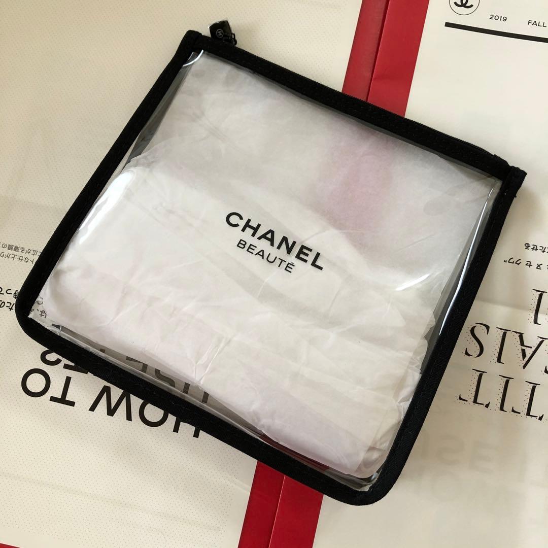 シャネルノベルティ クリアポーチ - メルカリ