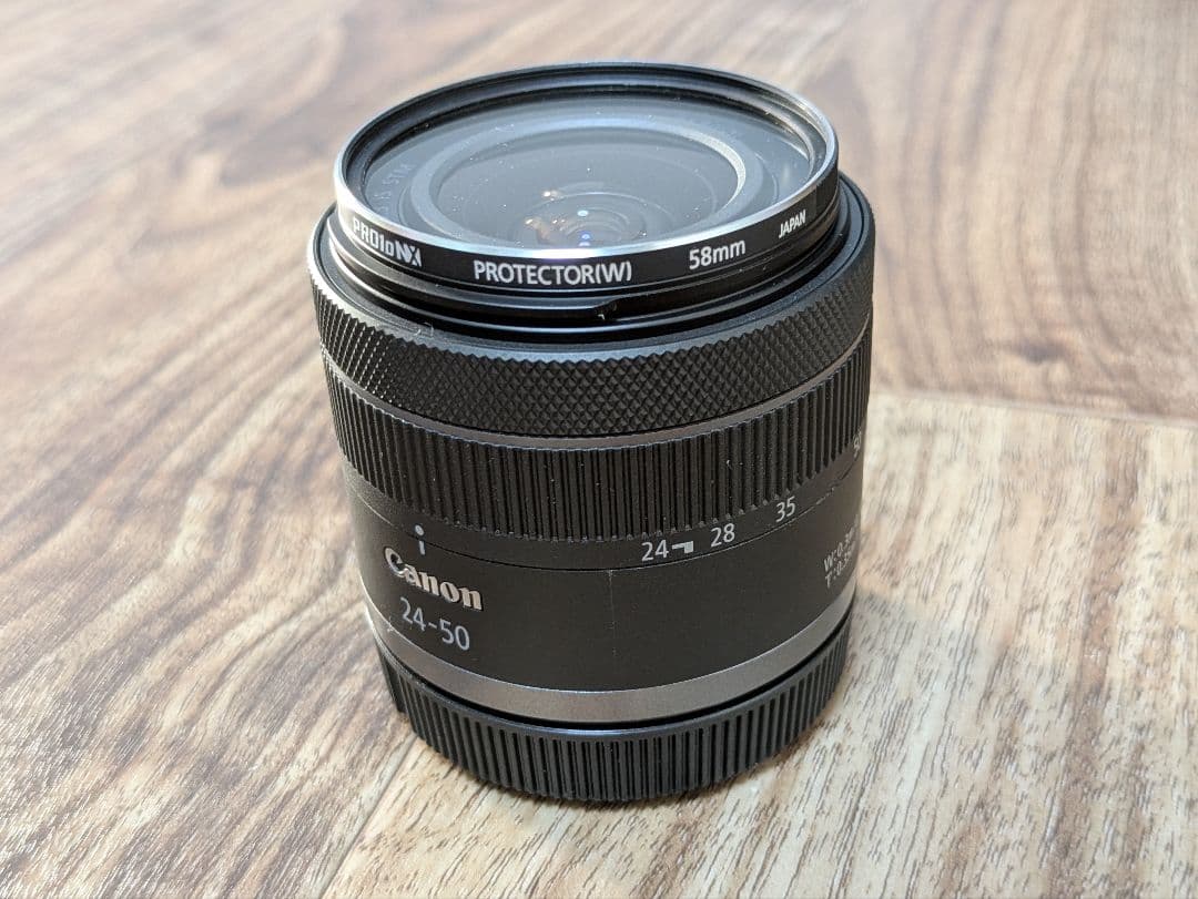 【美品】RF24-50mm F4.5-6.3 is STM　※レンズフード付