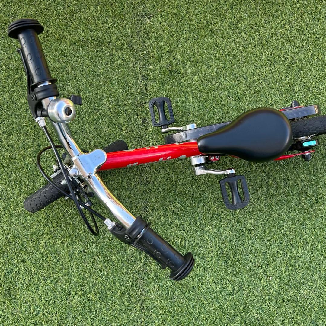 へんしんバイク2 ビタミンiファクトリー 12インチ レッド 赤 ペダル