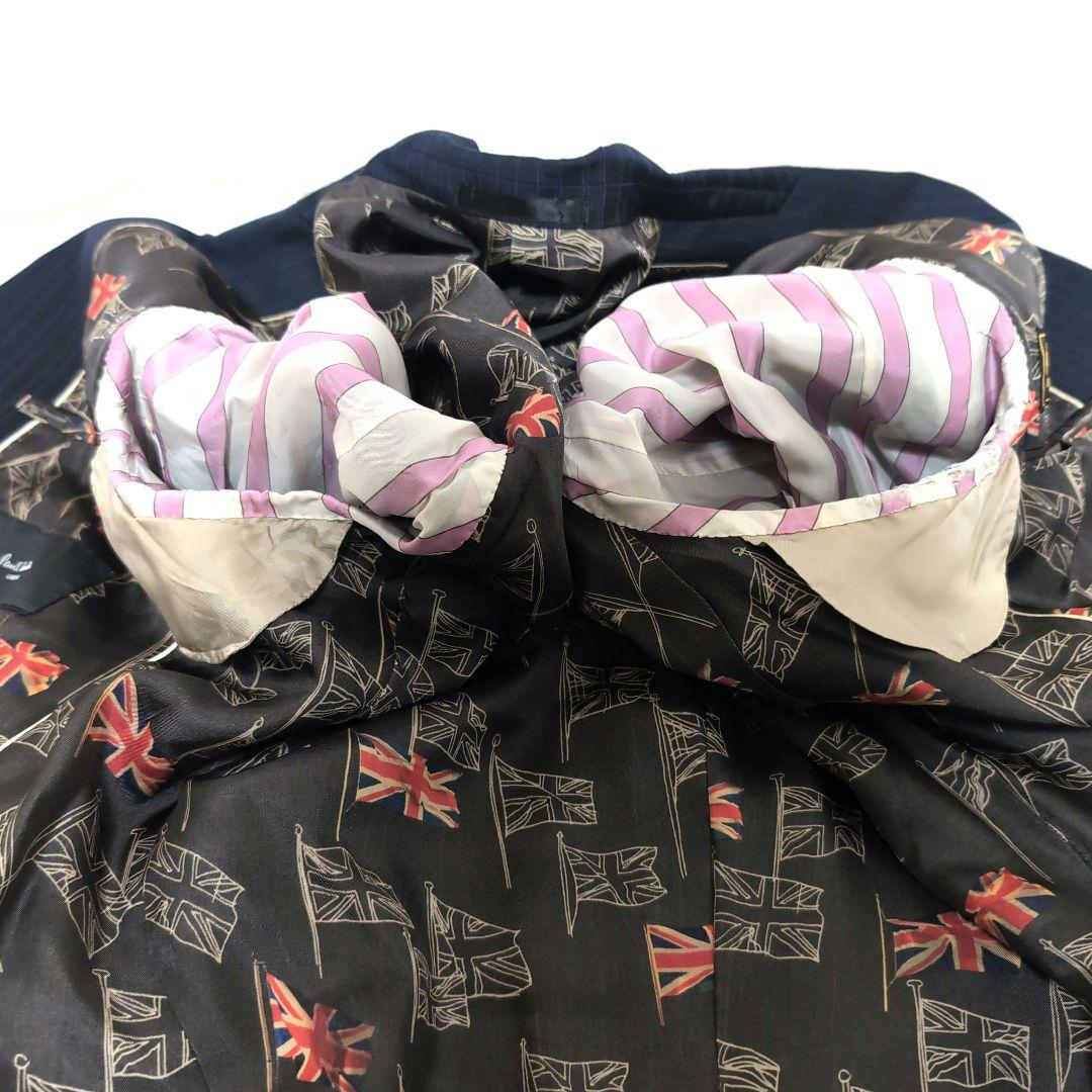 Paul Smith テーラード ベスト ロロピアーナ 紺 セットアップ - メルカリ