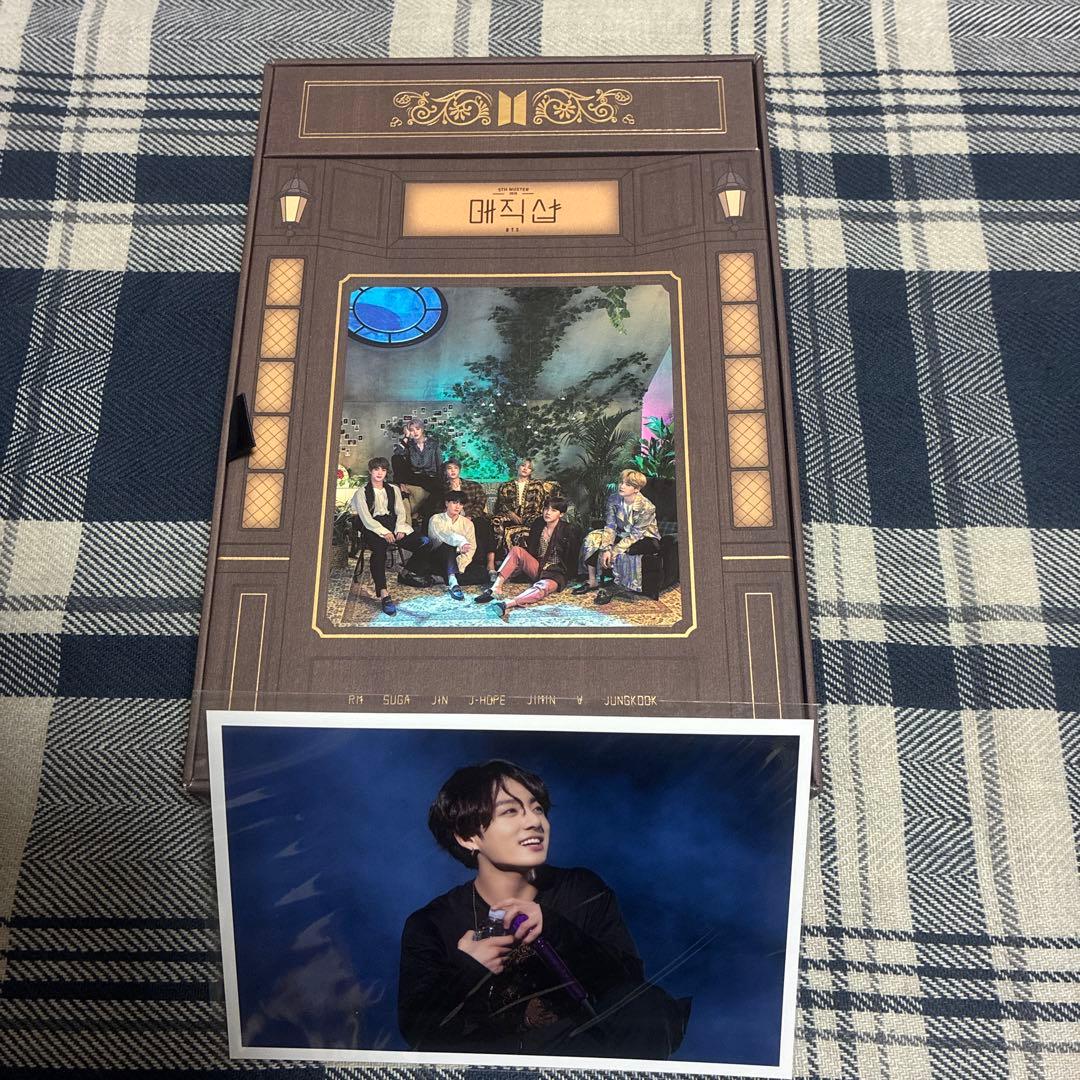 BTS 2019 5TH MAGIC SHOP Blu-ray ジョングク BTS 5th Muster Magic Shop Blu Ray Full Set Memorabilia|bts