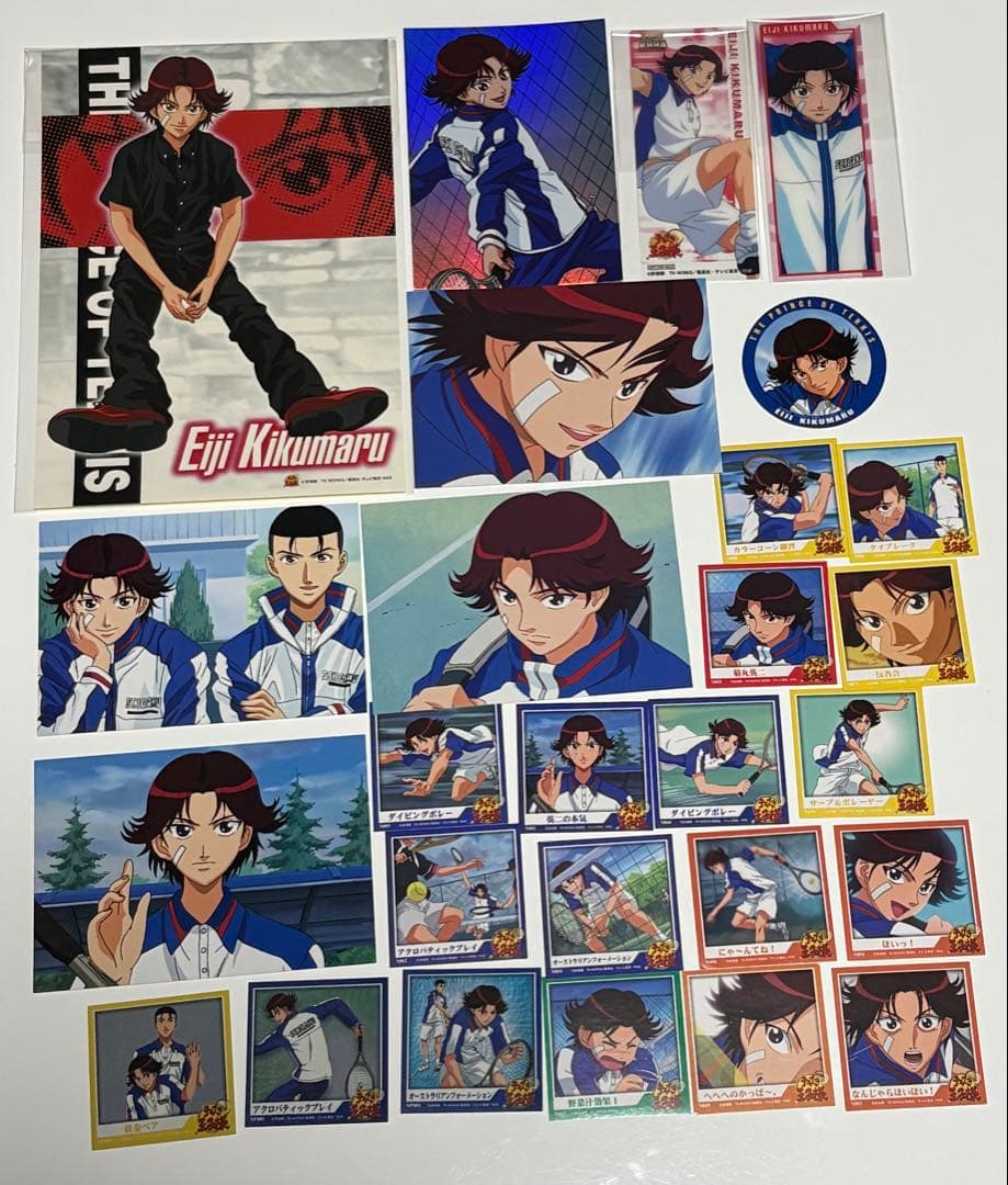 テニスの王子様 テニプリ 菊丸 トレカ ブロマイド シール 他