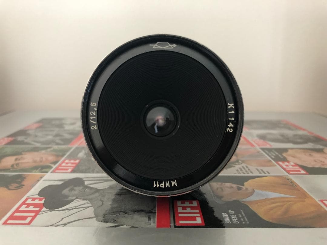 ★希少★星型絞り MIR-11 12.5mm F2 M42改造 シネレンズ