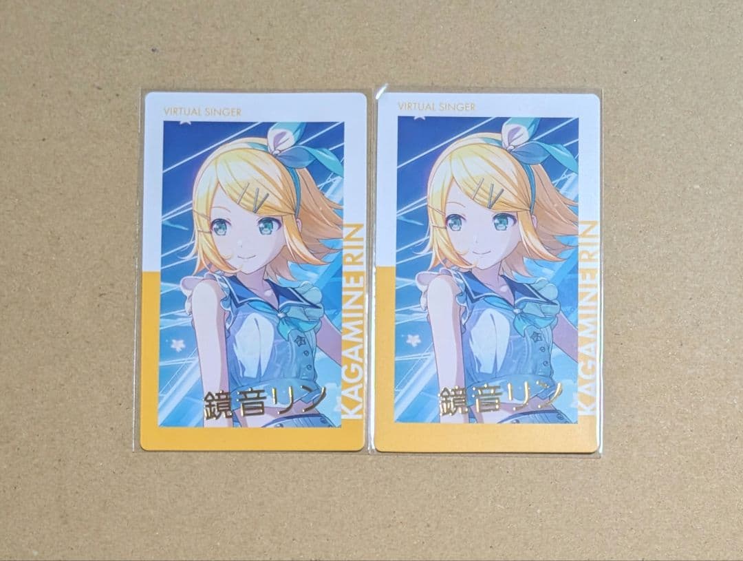 プロセカ 鏡音リン エピカ 17A 箔押し - メルカリ