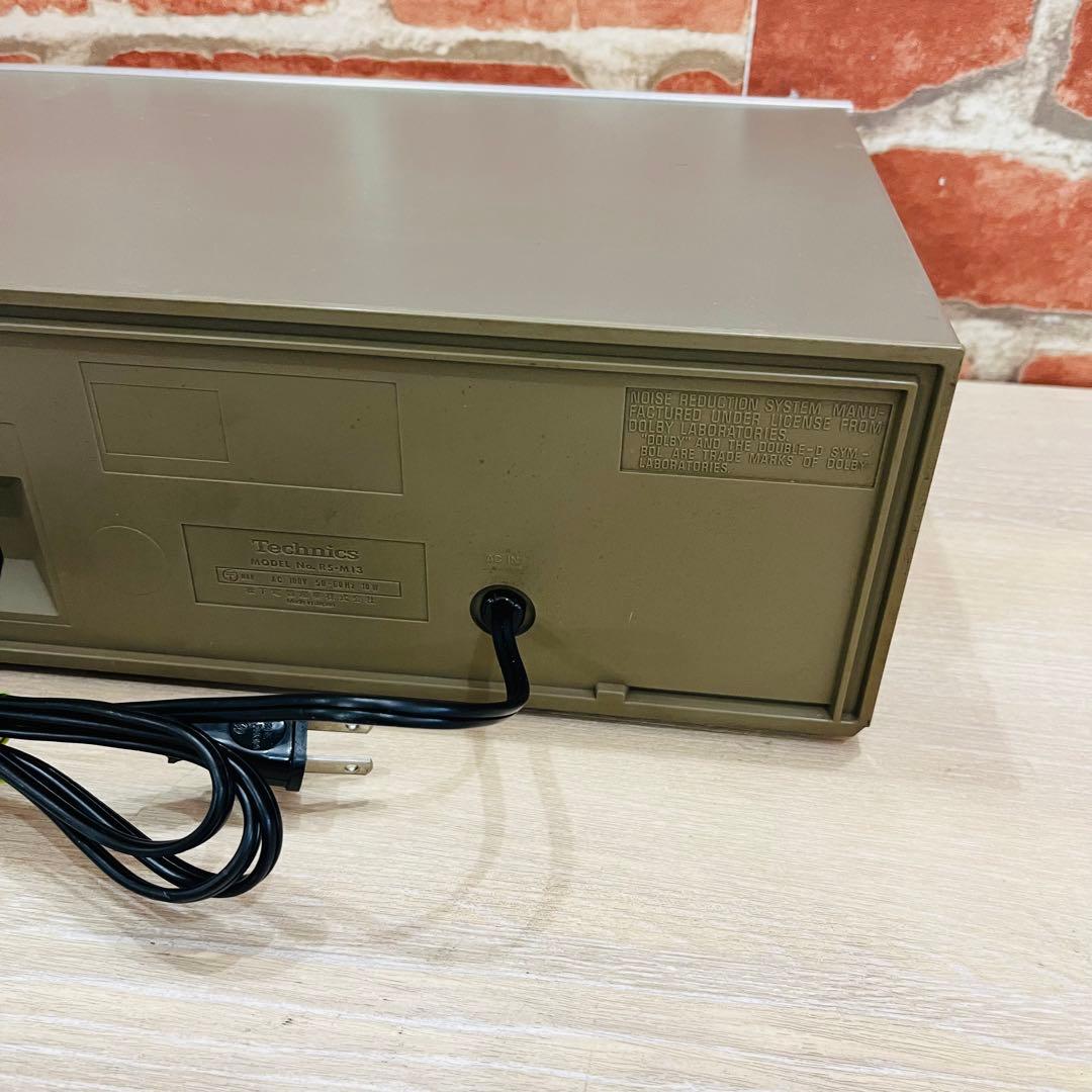 K3332 【テクニクス】メタルカセットデッキ RS-M13 - メルカリ