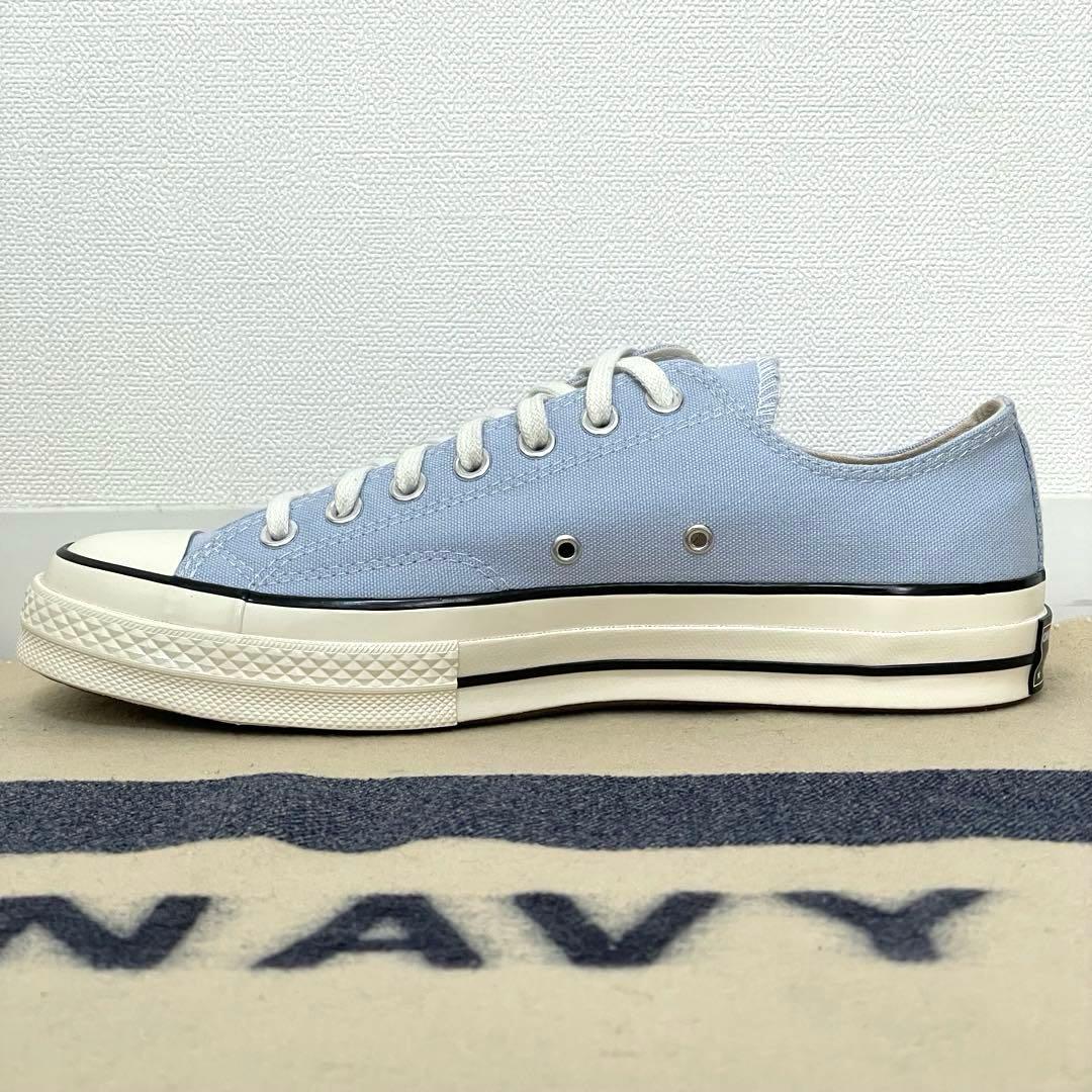 未使用 converse コンバース CT70 チャックテイラー 27.5 水色 - メルカリ