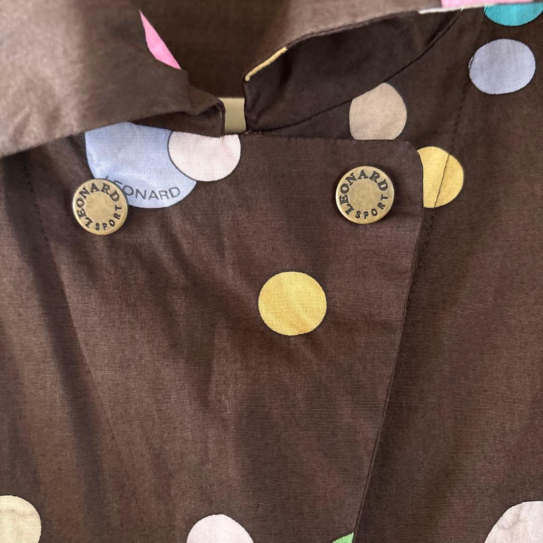 LEONARD SPORT 花柄ドットブルゾン42 - メルカリ